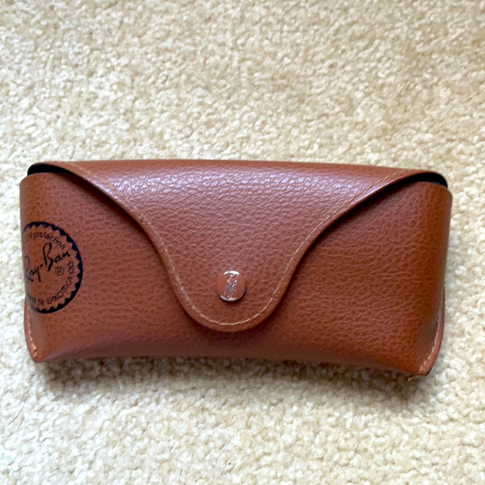 Brown sunglass case